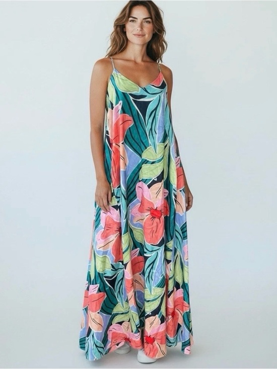 Nicole Miller Dresses & Skirts - Nicole Miller Floral Maxi Dress
